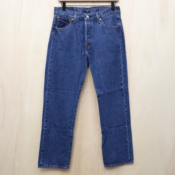 Levi's 501 Original Denim Jeans 30x29 - Picture 2 of 4